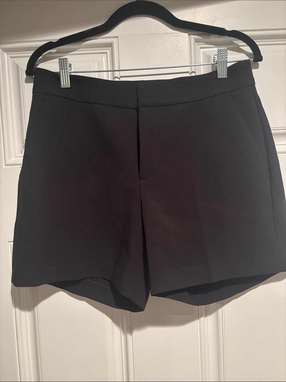 Women’s Black Tailored Shorts